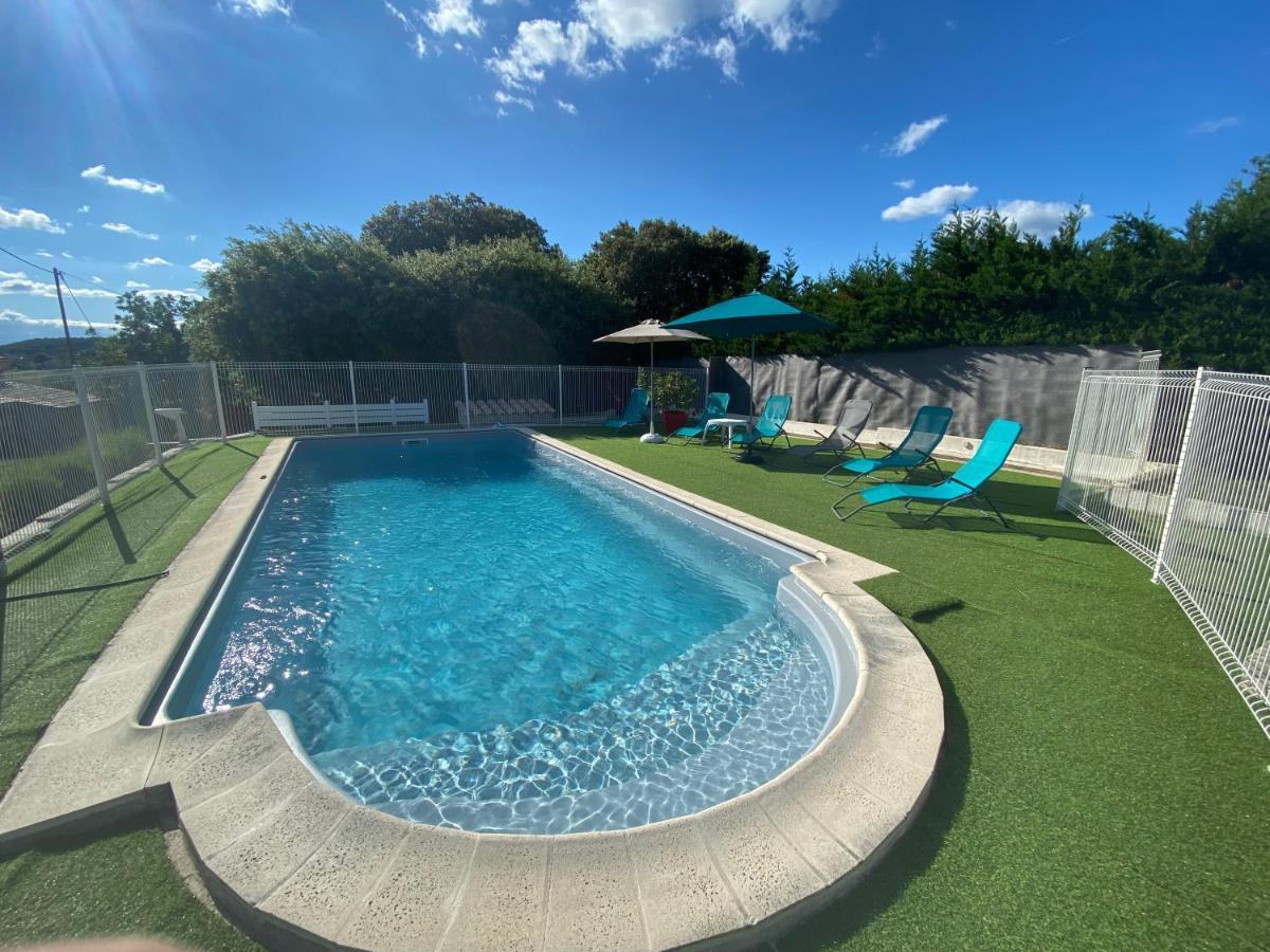 Gite Lavande Avec Piscine Privee Classe 4 Etoiles Lagorce  Εξωτερικό φωτογραφία